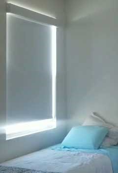 Custom Blackout Blinds For Alta Mesa bedroom Windows
