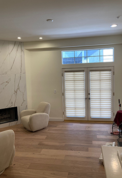 Woven Wood Blinds in Los Altos Hills