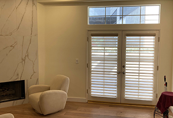 Woven Wood Blinds, Los Altos Hills CA